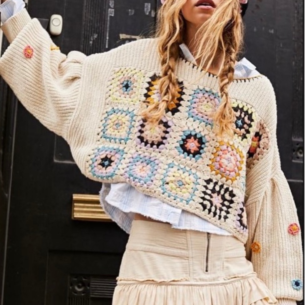 Free people Dahlia Sweater NWT